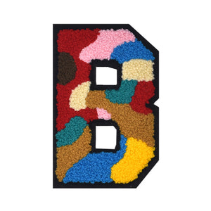 Varsity Letter Patch- Multicolor
