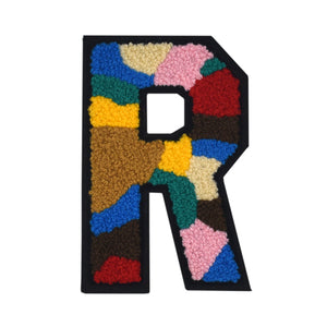 Varsity Letter Patch- Multicolor