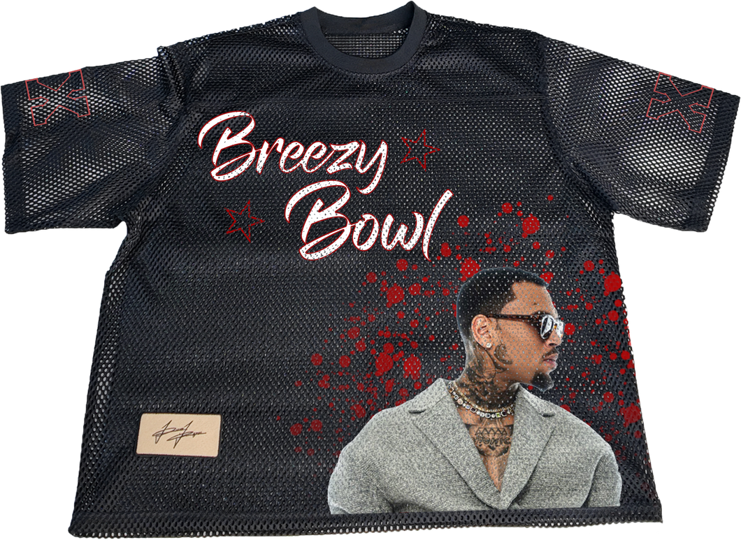 Breezy Bowl Jersey XX Red Splats