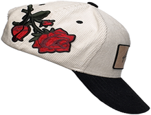 Load image into Gallery viewer, Teddy Rose Hoodie + Rose Patch Brim