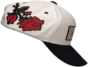 Teddy Rose Hoodie + Rose Patch Brim